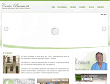 Tablet Screenshot of consultoriosbuonsanti.com